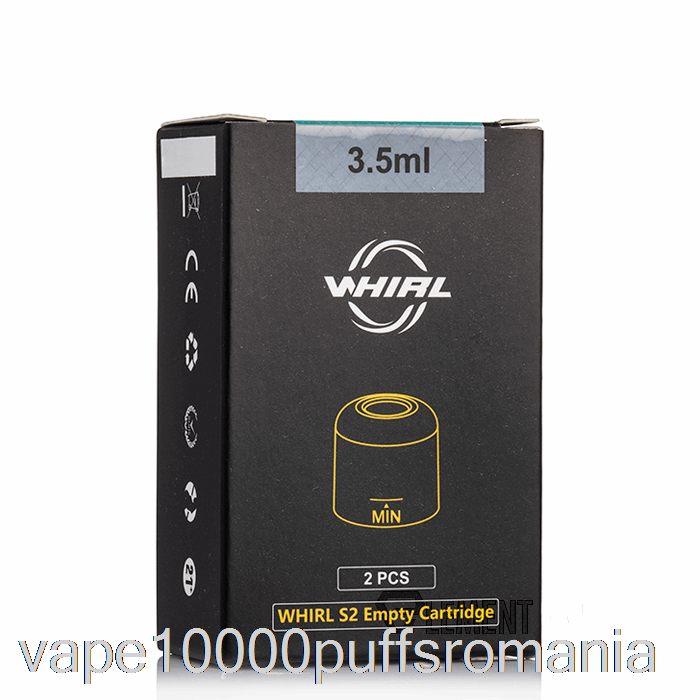 Vape Romania Uwell Whirl S2 Capsule De Schimb 3,5 Ml Capsule Reincarcabile